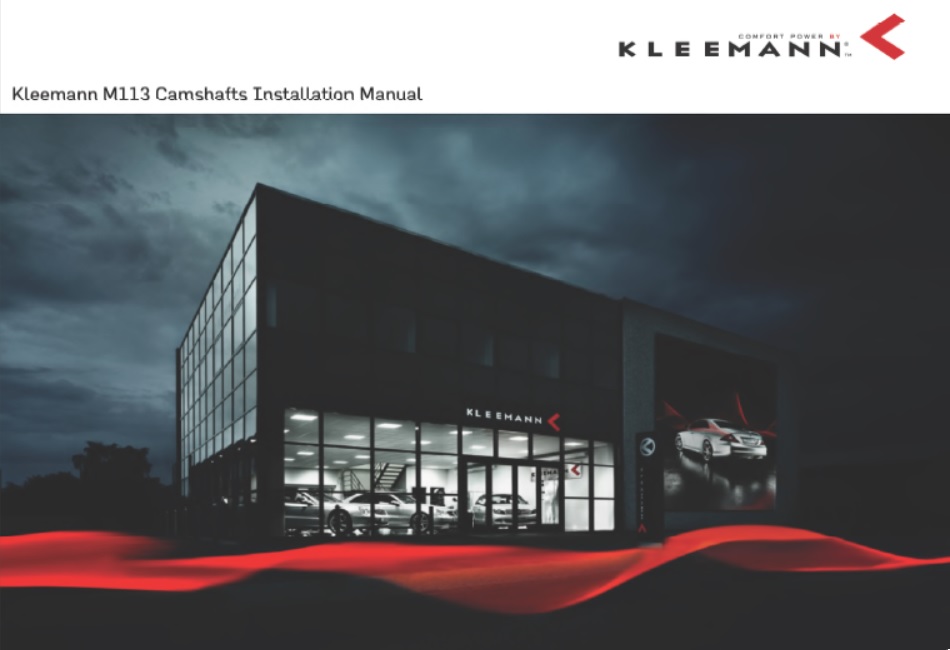 Mercedes M113 Camshaft Installation Manual