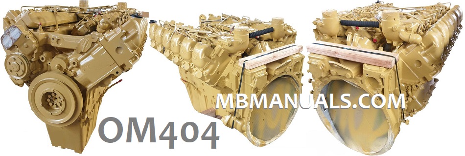 Mercedes OM404 Elevation Images