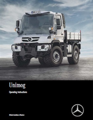 Unimog 405 2017 Owners Manual