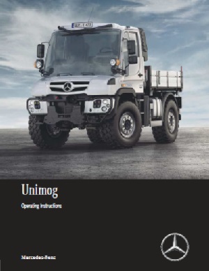 Unimog 405 2018 Owners Manual